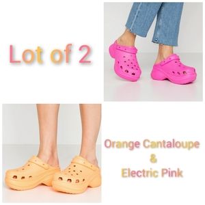 CROCS Classic Bae Clogs lot 2 size 11